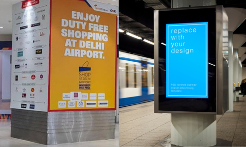 Airport Shuttle and Transit Hub Advertising